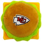 KCC-3353 - Kansas City Chiefs- Plush Hamburger Toy